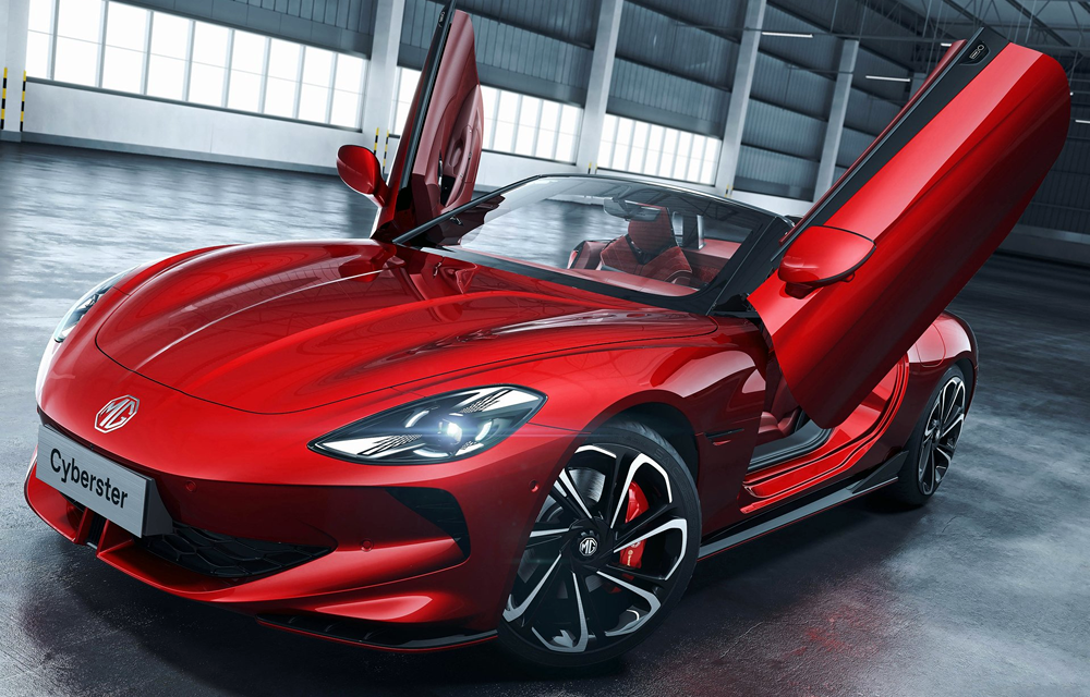 MG Cyberster Resmi Mengaspal: Roadster Listrik Pertama