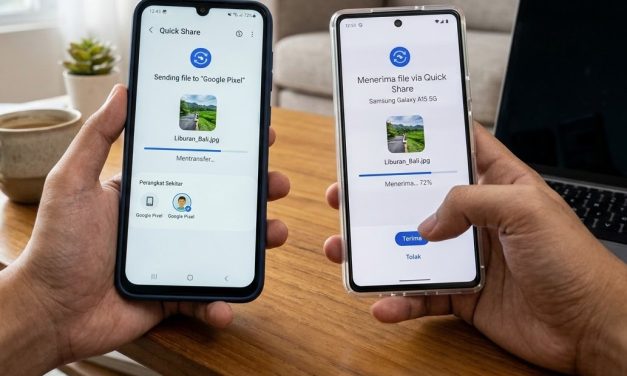 Fitur ‘Tap To Share’ Google, Berbagi File Besar Antar Perangkat