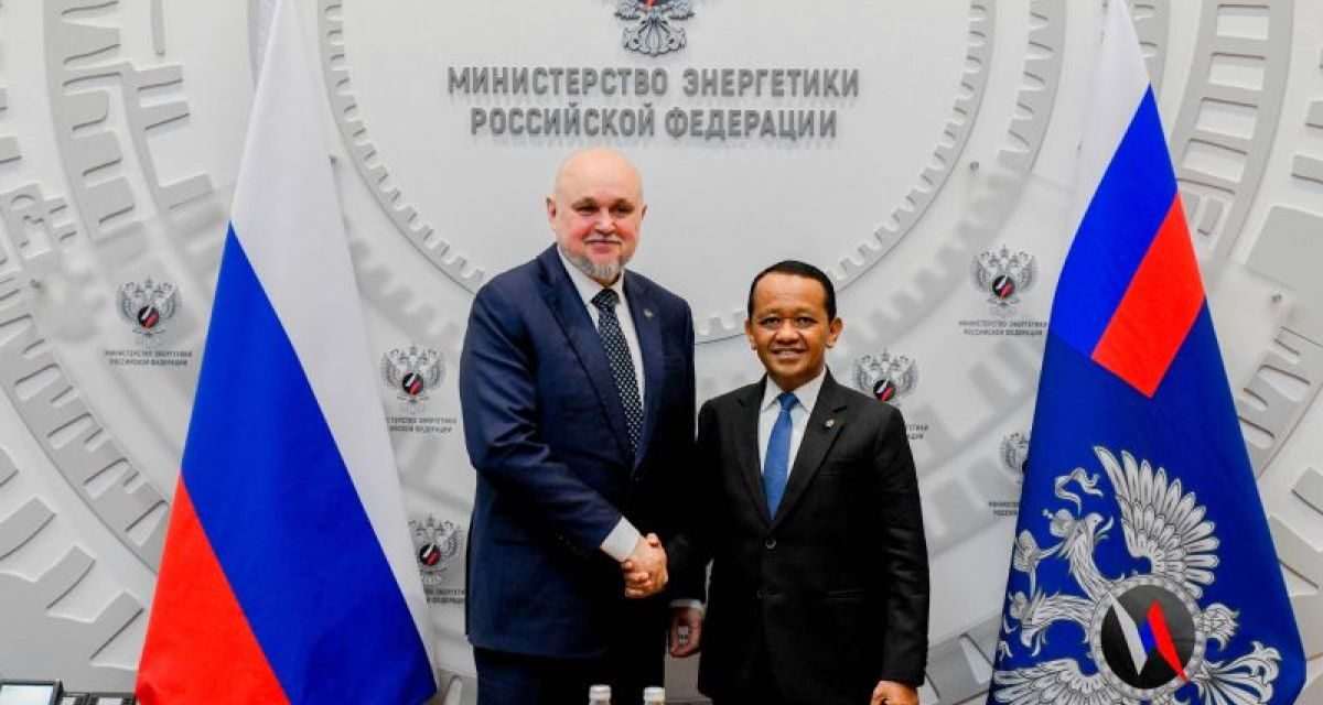 Menko Bahlil Temui Menteri Energi Rusia, Negosiasi Impor Minyak