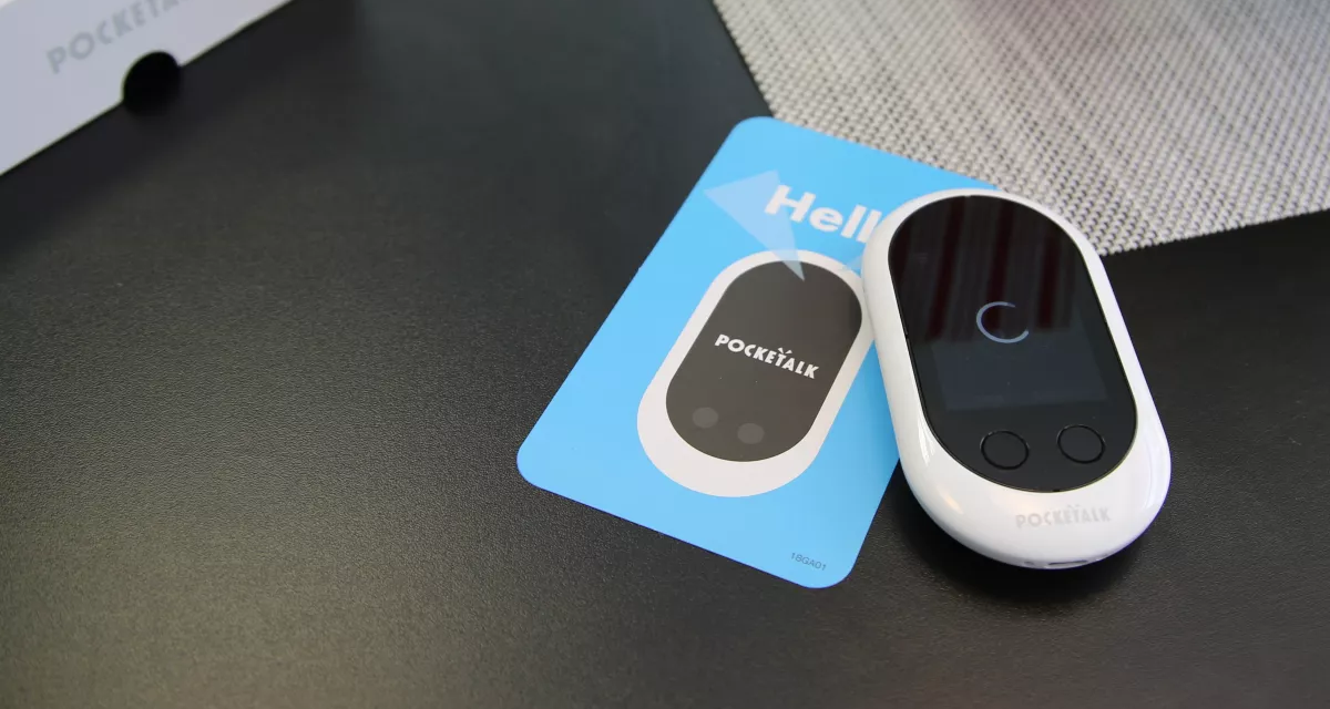 PocketTalk Rilis Alat Penerjemah Kartu ATM Yang Bisa Offline