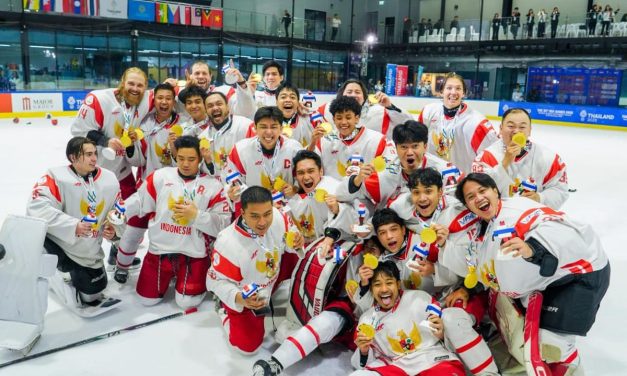 Tim Nasional Hoki Es Indonesia Sabet Kemenangan Perdana 5-2