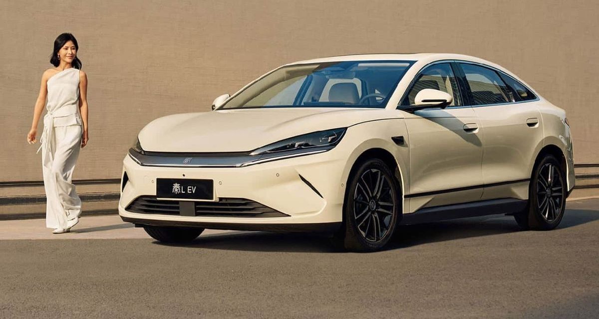 BYD Qin L EV: Sedan Listrik Mid-Size Jarak Tempuh 545 Km