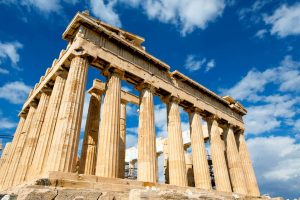 Yunani Bersihkan Marmer Parthenon Dari Polusi Pakai Laser