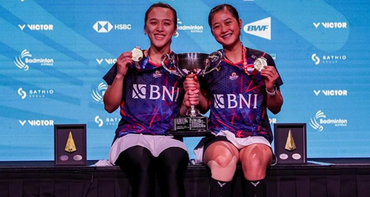 Ganda Putri: Febriana/Amallia Sabet Gelar Juara Australian Open