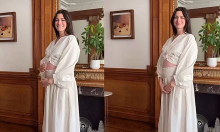 Anne Hathaway Tampil Dengan Gaya Maternity Yang Tetap Elegan