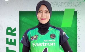 Arneta Putri Amelian Pimpin Serangan Tim Selaku Setter Utama