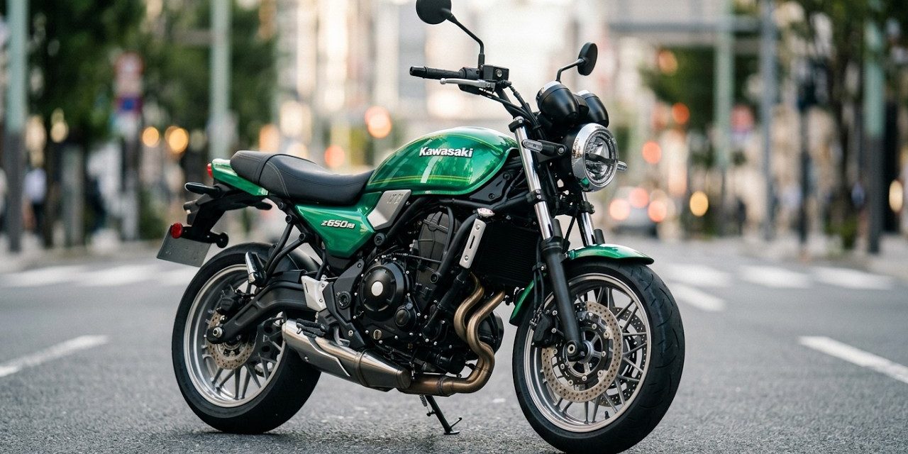 Kawasaki Z650RS 2027 Rilis Warna Candy Emerald Green Seri Z