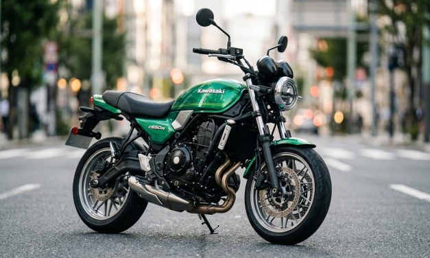 Kawasaki Z650RS 2027 Rilis Warna Candy Emerald Green Seri Z