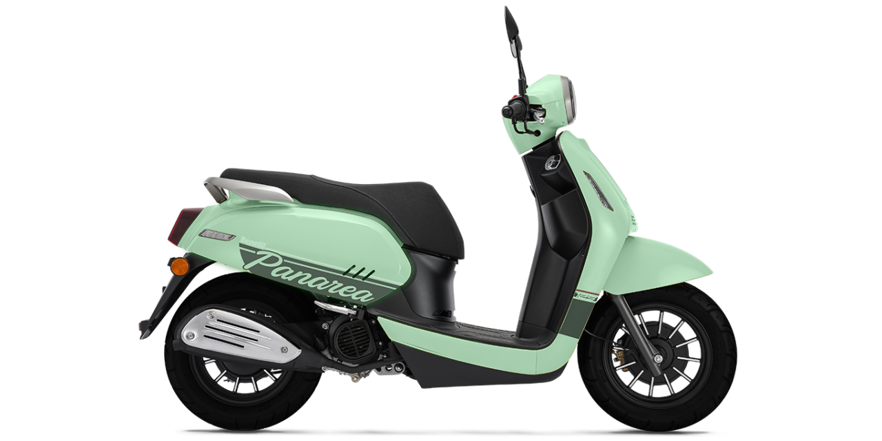 Benelli Panarea 125 Special Edition Rilis Warna Matte Green